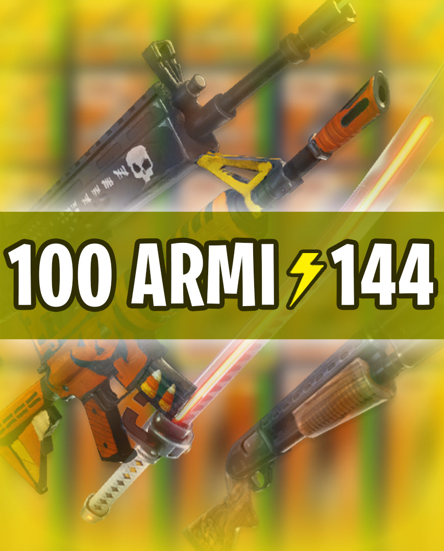 100 Armi al 144 (casuali)