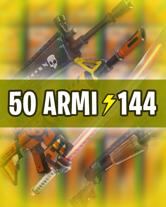 50 Armi al 144 (casuali)